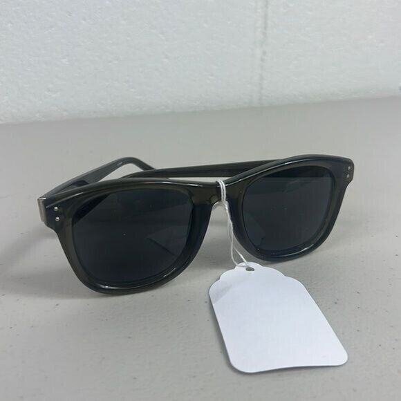 Rent the runway designer Linda FarrowTransparent Green Sunglasses trendy - Picture 3 of 4